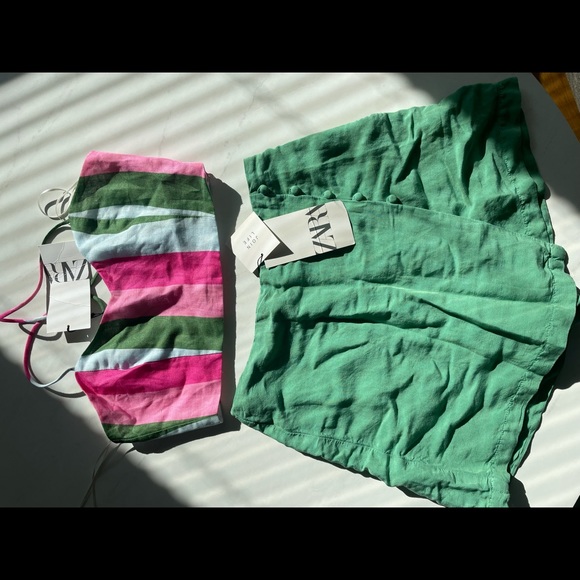 Zara Pants - ZARA SHORT + TOP SET